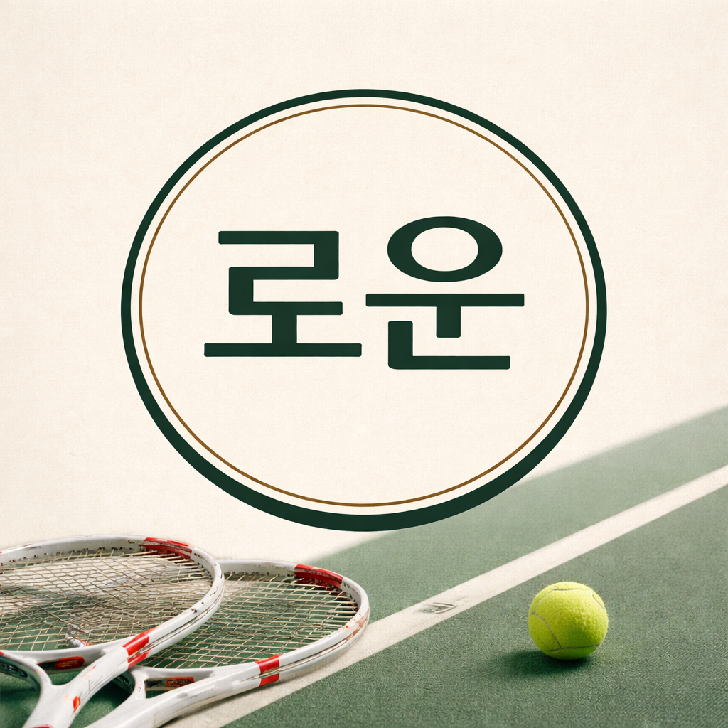 내 블로그 브랜드 사진. 로운입니다.
