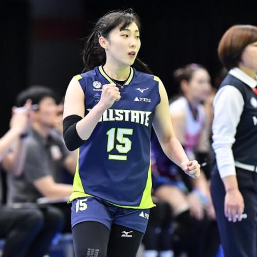 여자배구선수 황민경