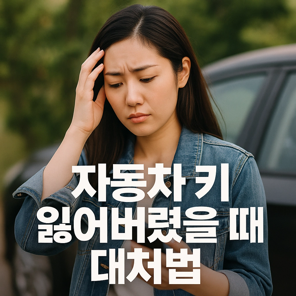 자동차 스마트키 잃어버리면 어떻게 해야 할까 비용부터 보험 적용, 예방까지 완벽 정리!