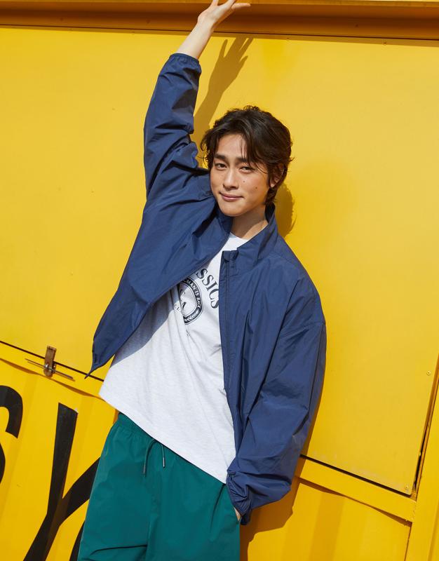 지오다노 GIORDANO 나일론 목넥 윈드브레이커 073515