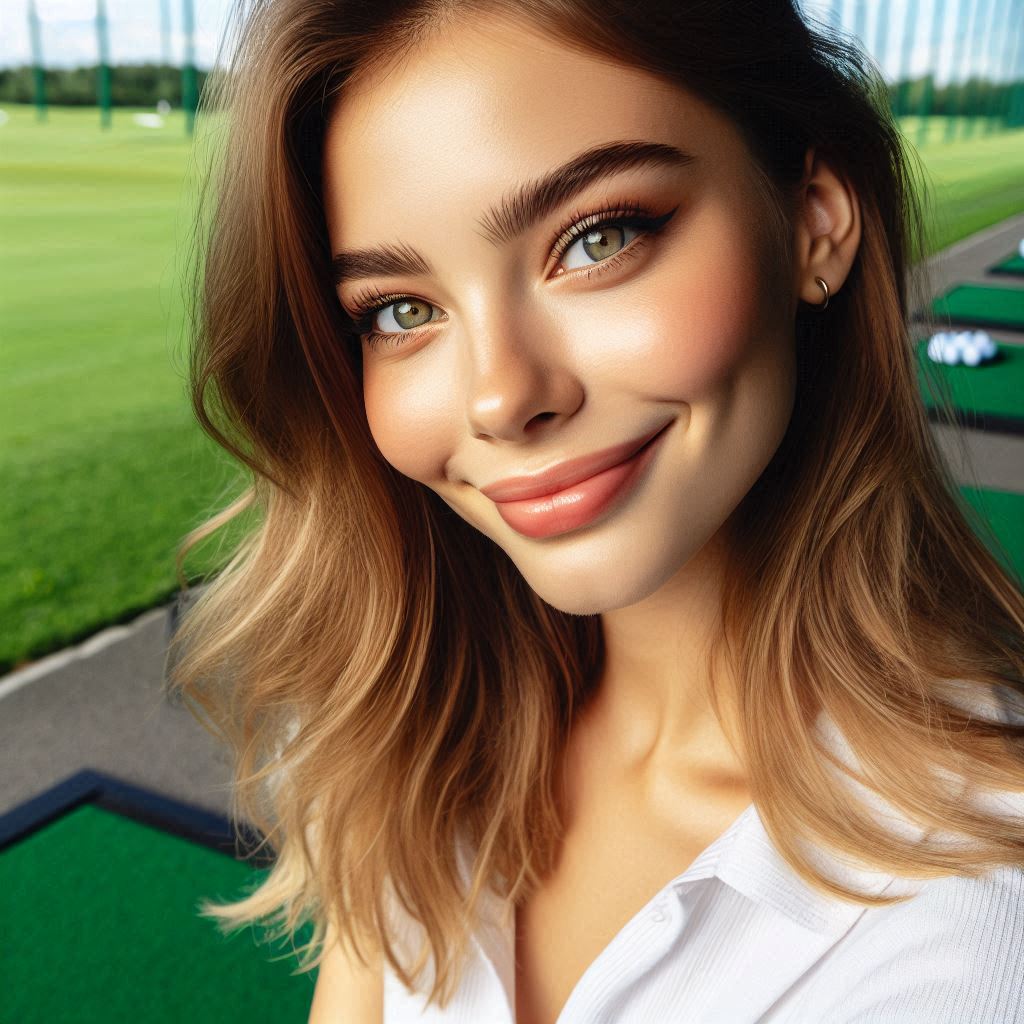 실외골프연습장 배경