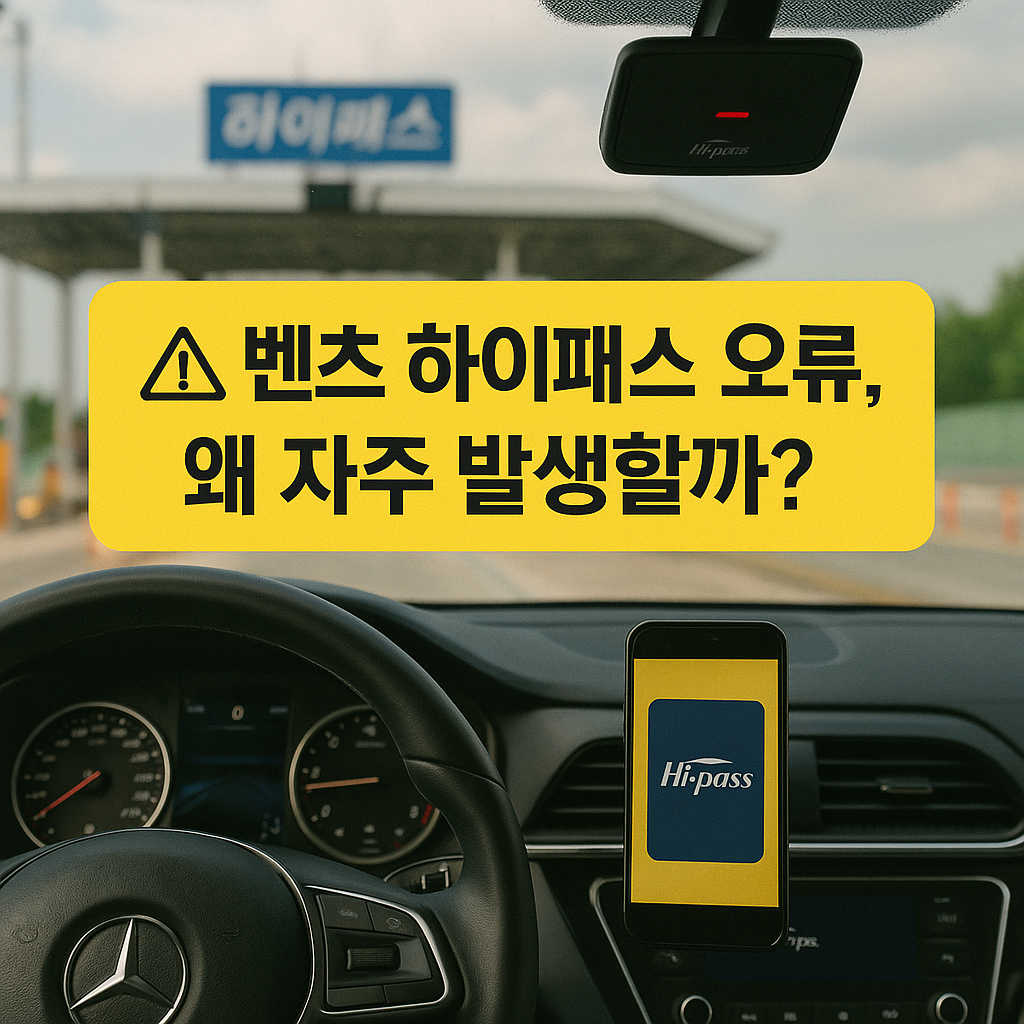 벤츠 하이패스 인식 오류, 왜 자주 발생할까?