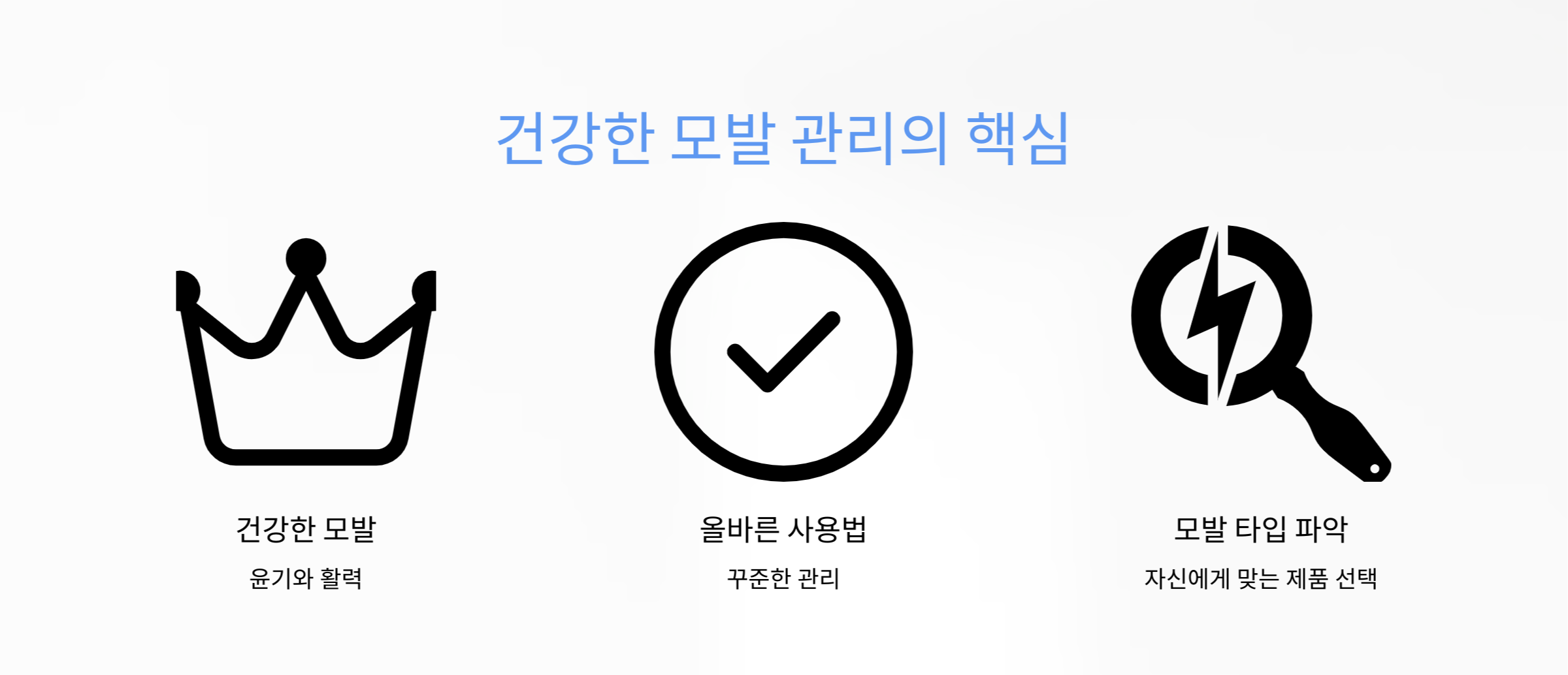 노워시 트리트먼트 사용 시 주의사항