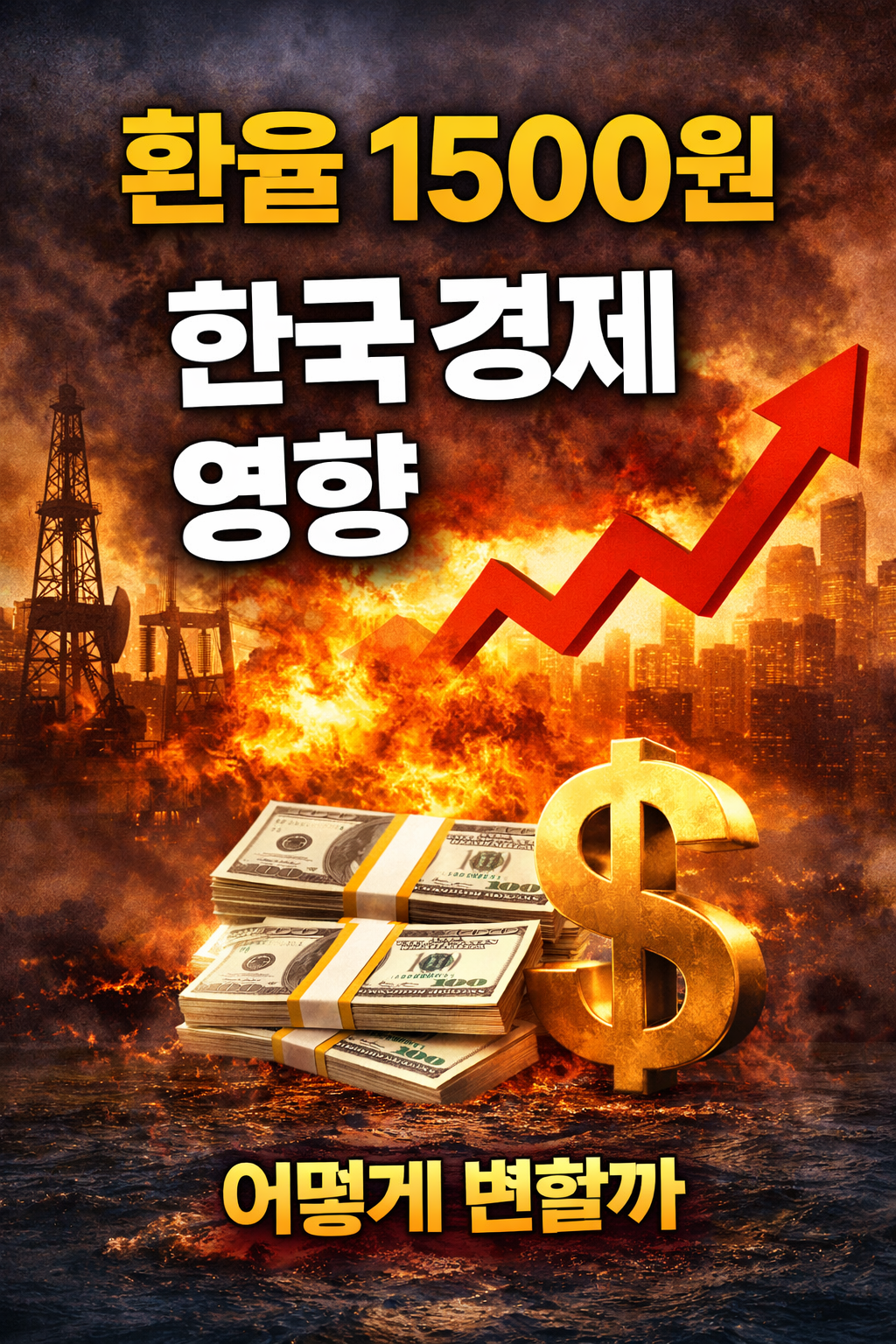 환율 1500원 가면 한국 경제 어떻게 될까