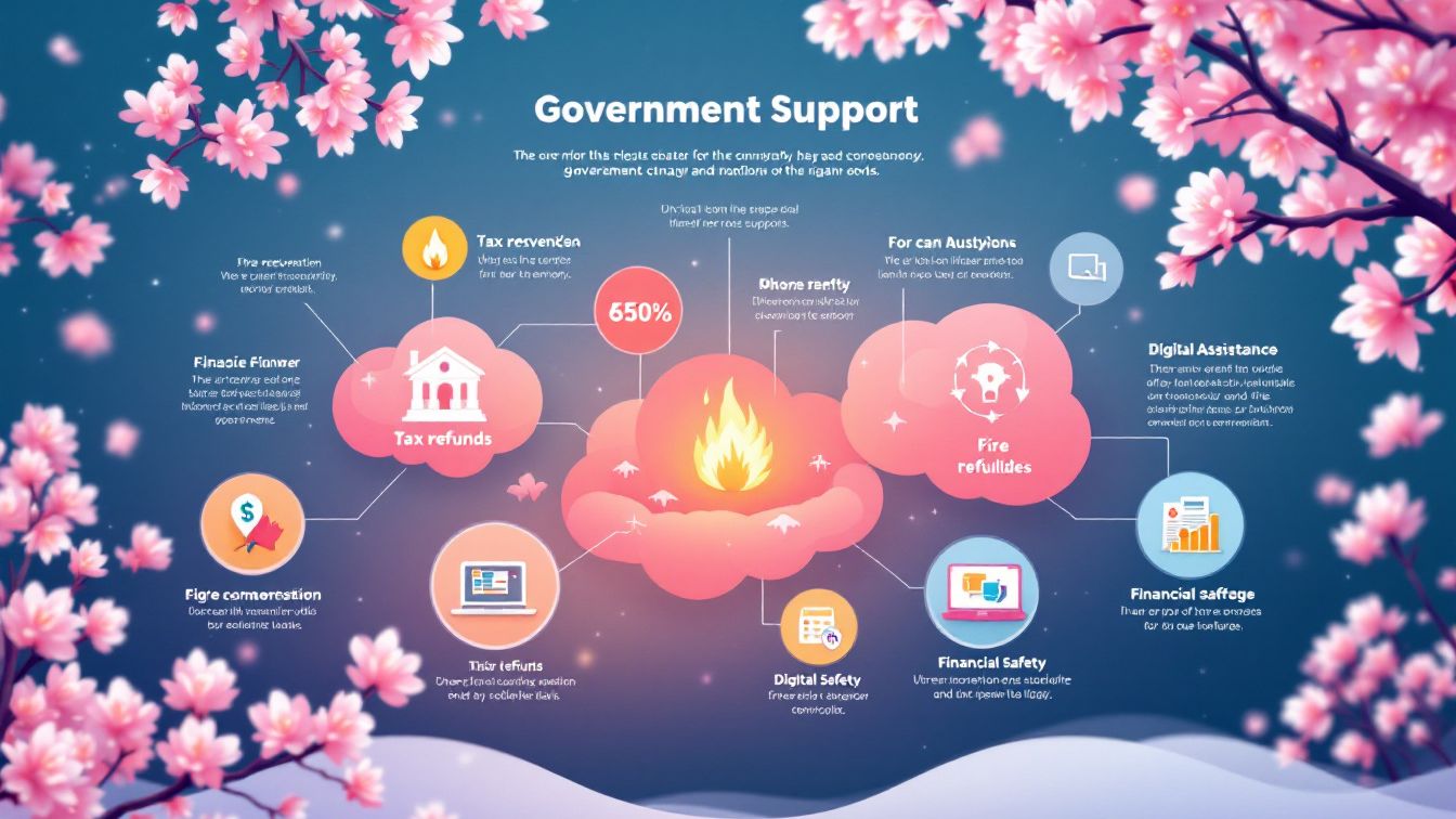 2025년 4월 시행되는 대한민국 주요 정부 정책 및 생활 정보 인포그래픽 이미지