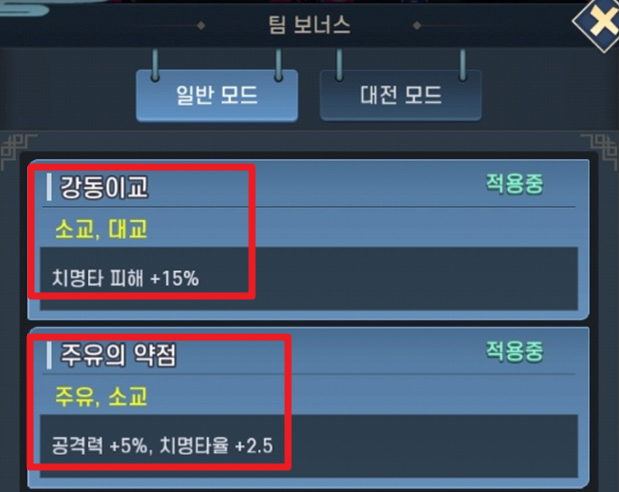 적용된-팀보너스