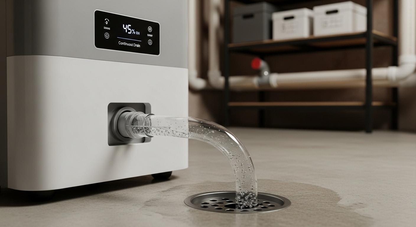 제습기 자동배수