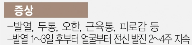 원숭이두창 바이러스 증상