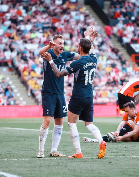 손흥민 텐텐 달성 토트넘 셰필드 하이라이트