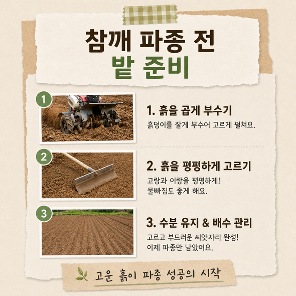참깨 파종시기