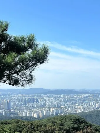 수원 광교산 등산코스 지도 출입구_47