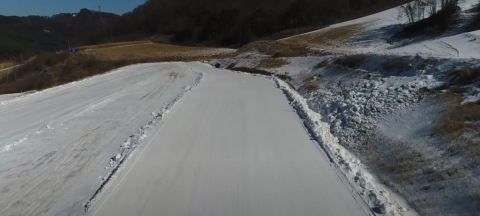 사계절타이어 눈길