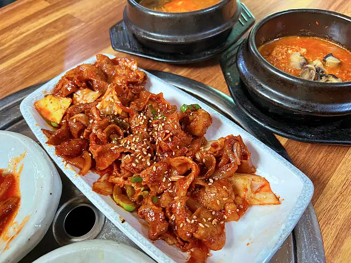 대박의 기술 추천 쌈밥 두루치기 제육 쌈채소 쭈꾸미 비빔밥 경기 예천 맛집 추천