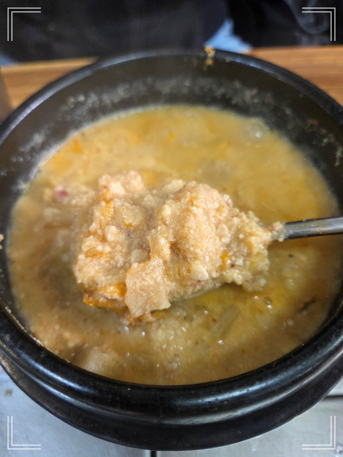 건더기도 넉넉한 비지찌개-담백한 비지