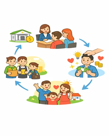 금융 취약계층 지원 제도 구조와 지원 흐름 설명13