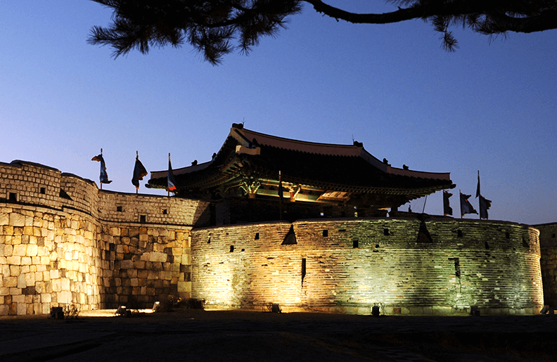 수원 화성 창룡문