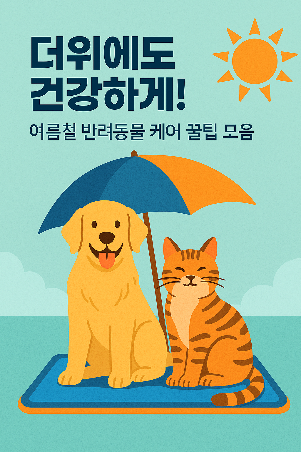 여름철 반려동물 케어 꿀팁 모음
