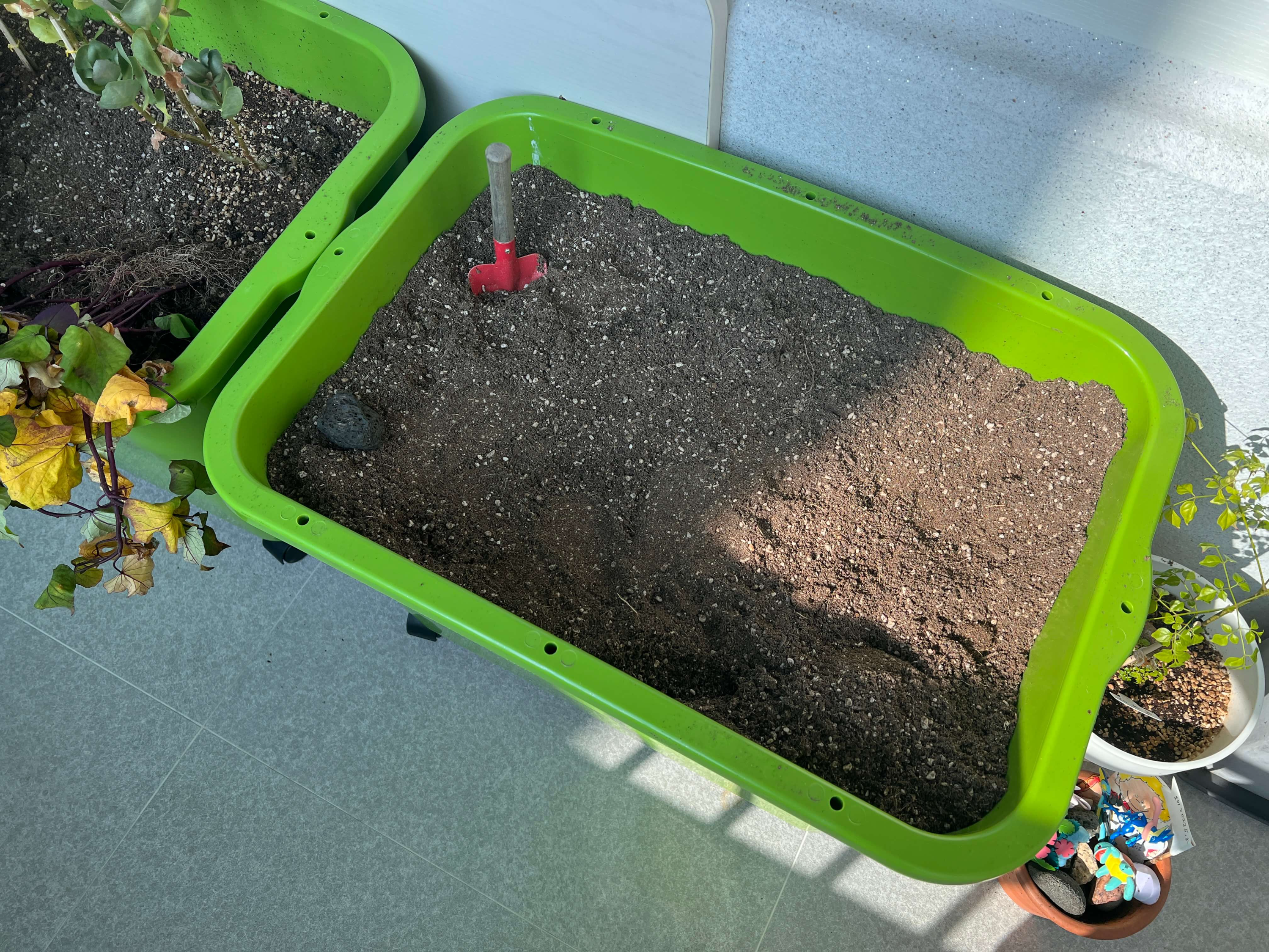 베란다 텃밭 가꾸기