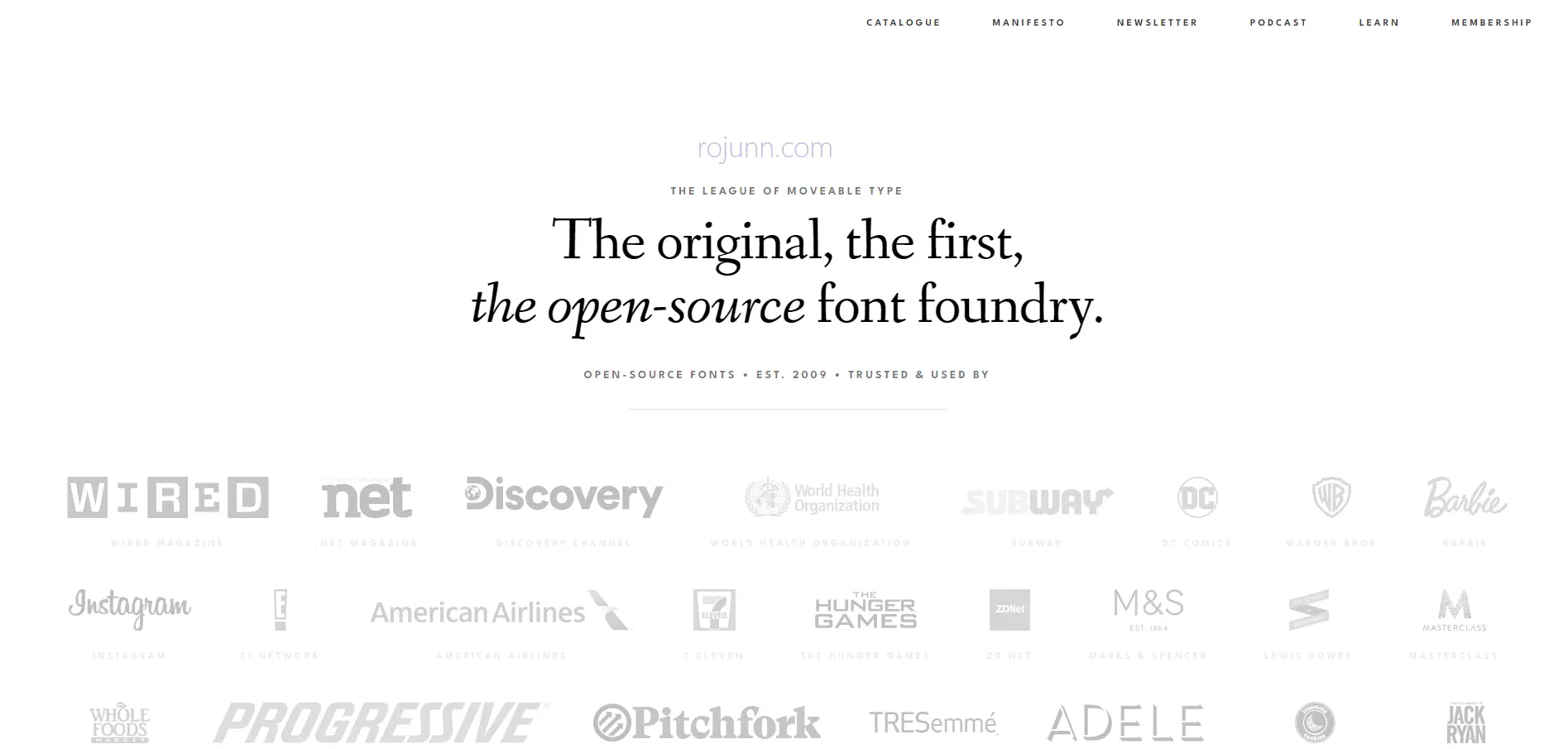 상업용 무료 폰트 사이트