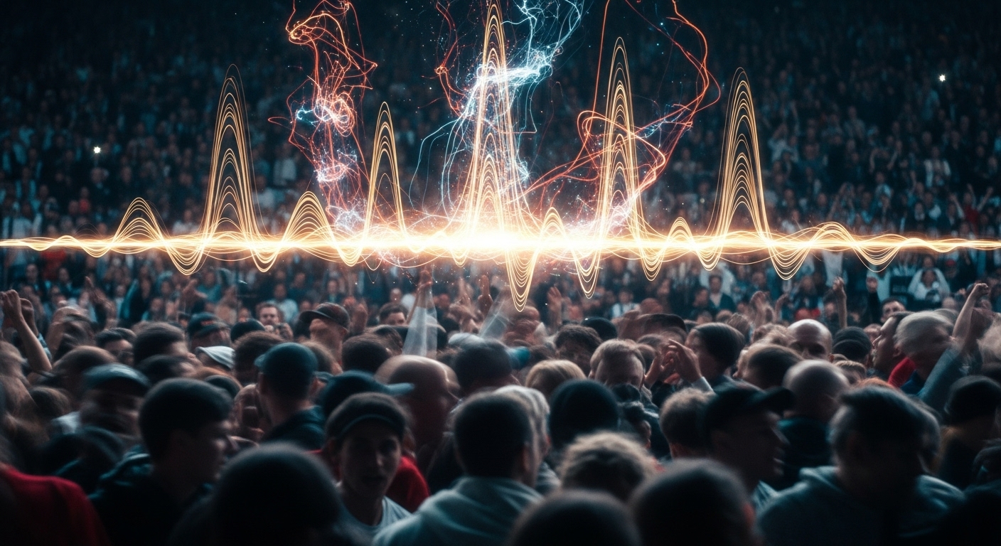 환호의 파동이 만들어내는 초월적 순간 관련 사진