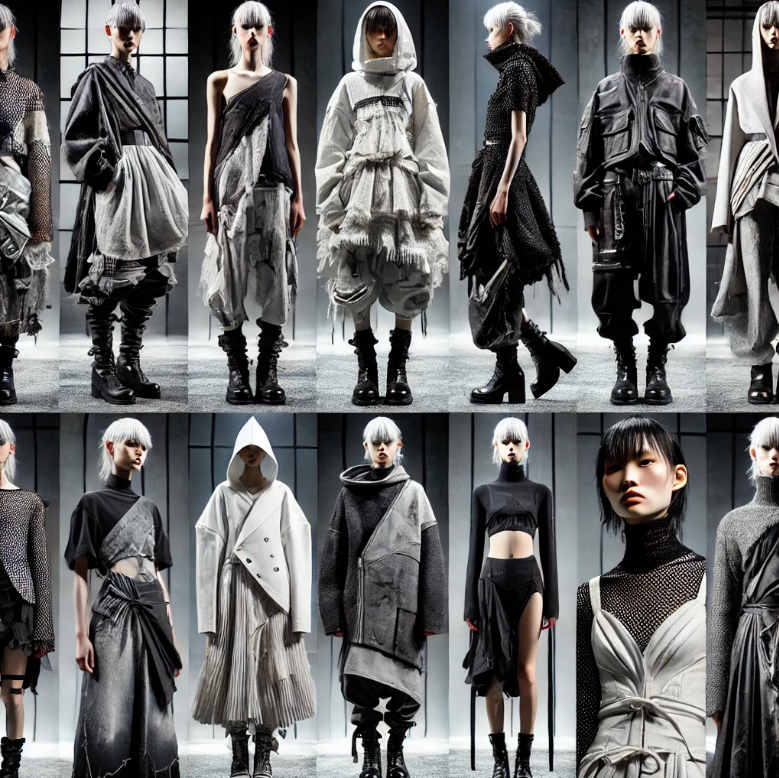 레이 가와쿠보의 꼼데가르송 런웨이룩북