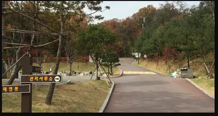 도덕산캠핑장-산책로