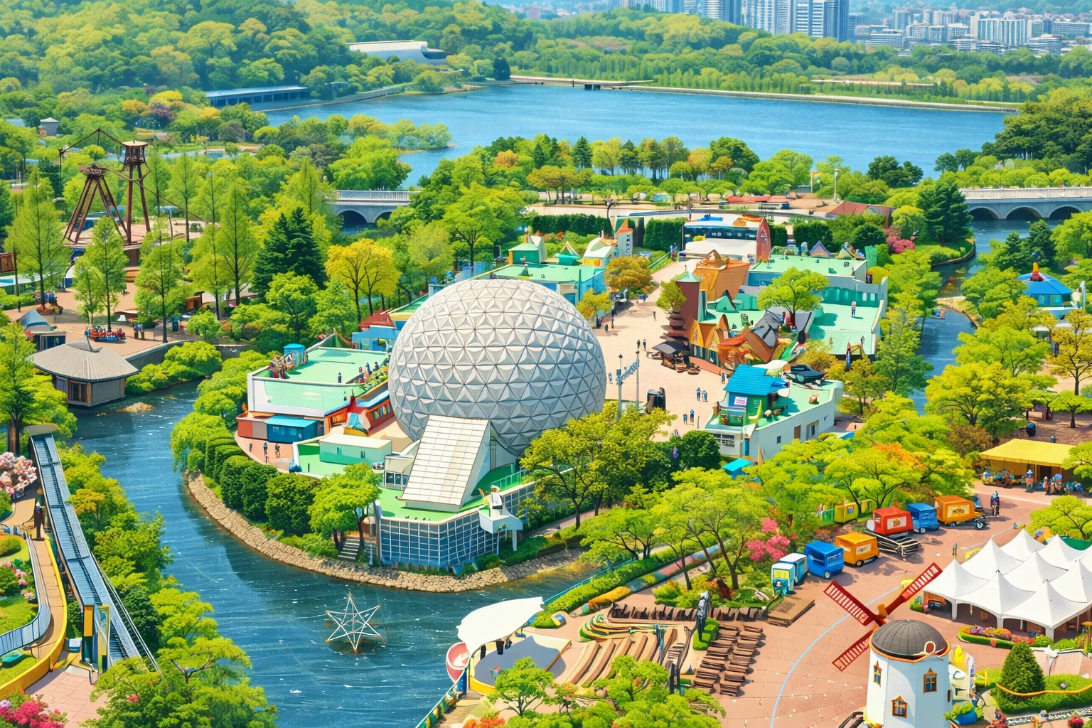 서울랜드 눈썰매장