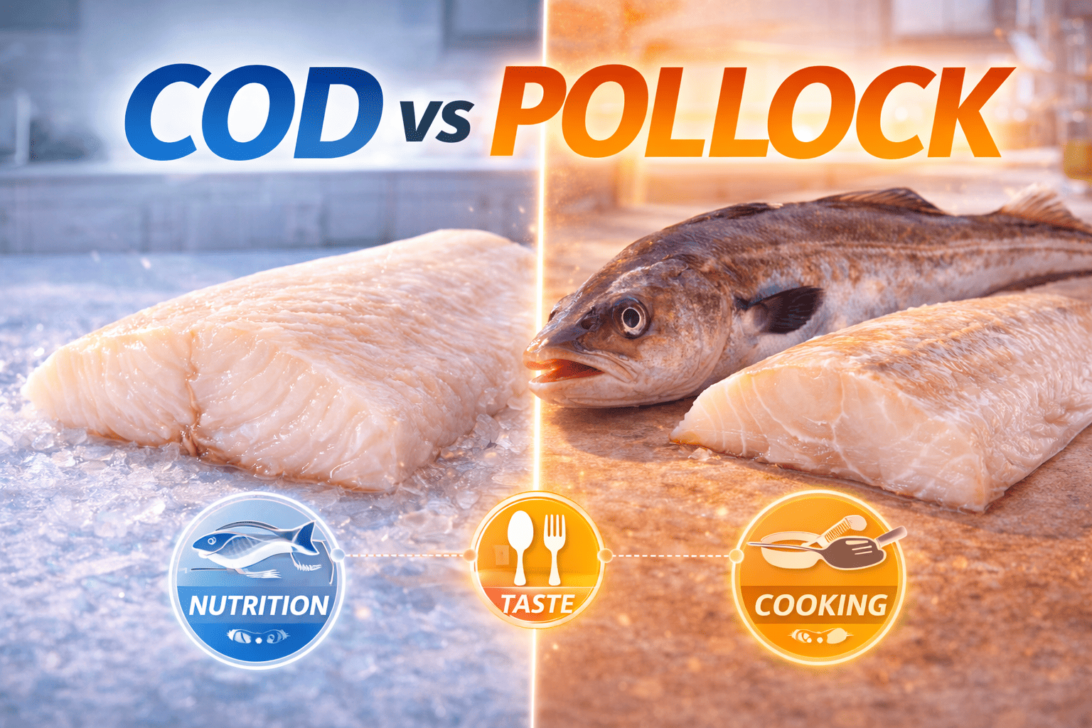 대구 vs 명태 (영양, 맛, 요리법)