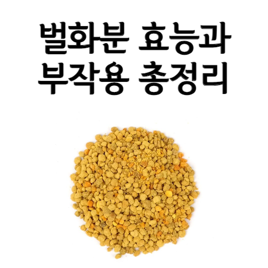 벌화분 효능과 부작용