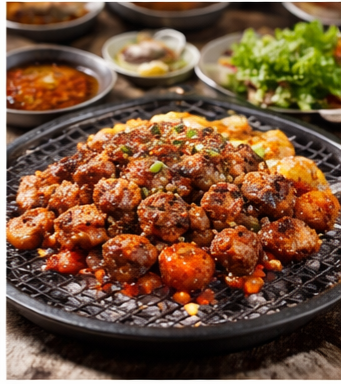시흥 연탄불고기&amp;#44; 비빔국수 불향집 물왕호수본점