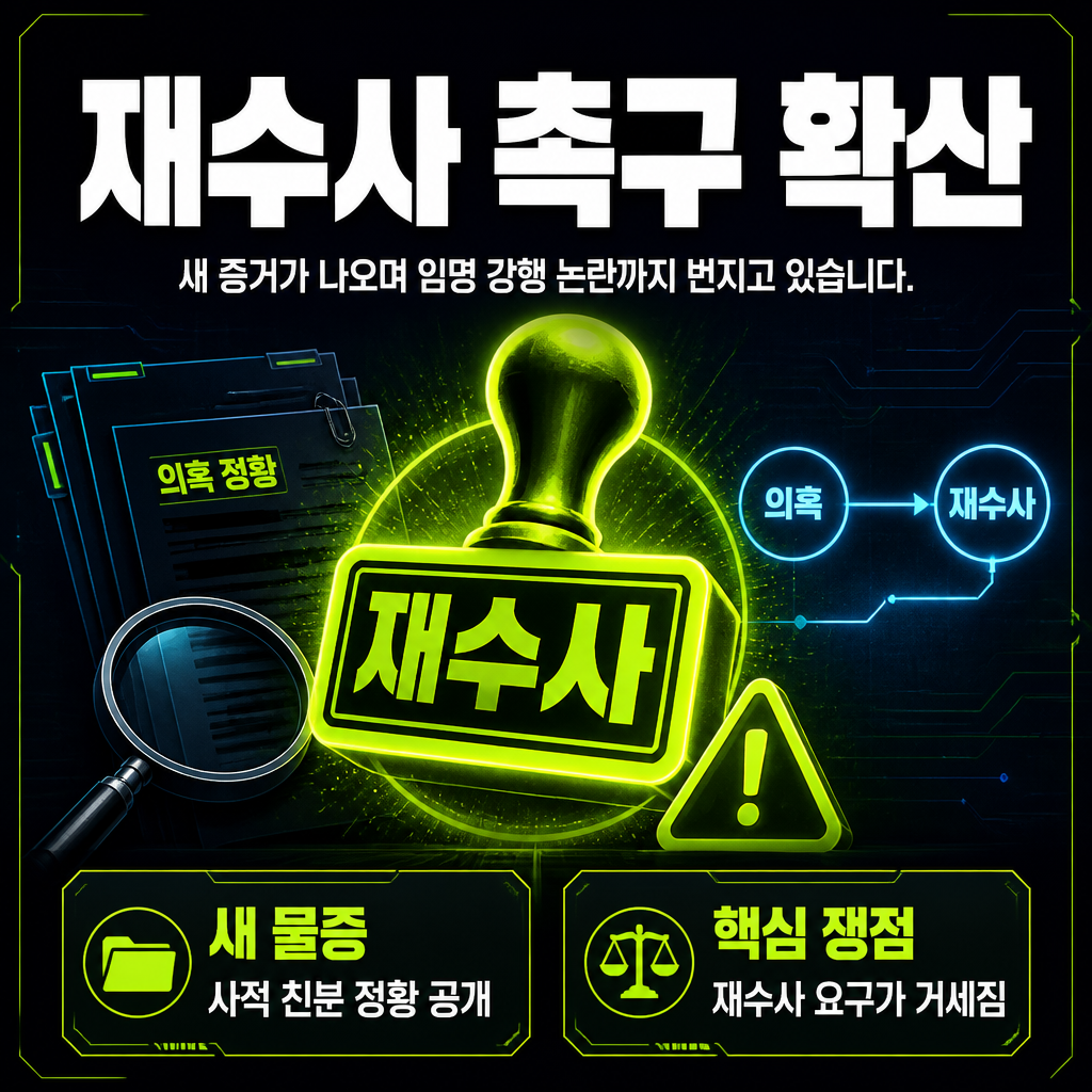 재수사 촉구 확산