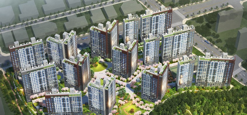 GTX운정역 금강펜테리움 센트럴파크 조감도