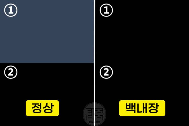 백내장 초기증상 눈이 뿌옇게 보여요 백내장 자가진단 색깔 구분