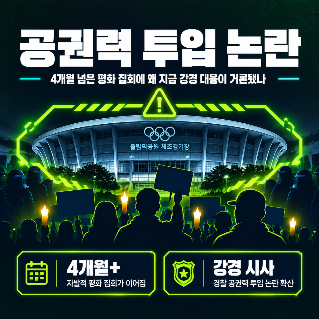 공권력 투입 논란