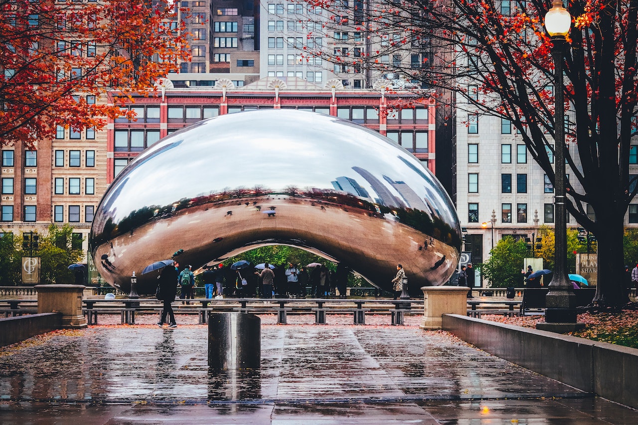 미국&#44;시카고&#44;Cloud Gate