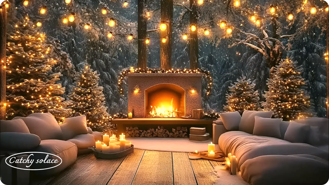 🎧 겨울밤을 채우는 포근한 재즈 ❘ Soft Winter Evening Jazz : Catchy Solace