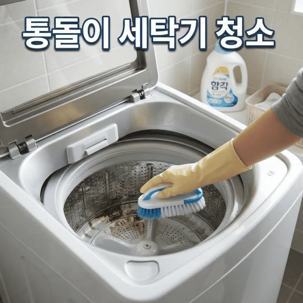 통돌이 세탁기 청소