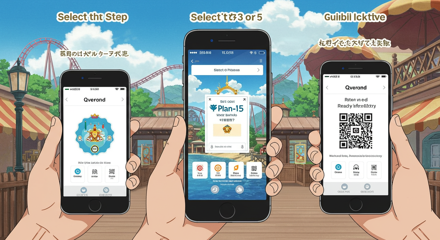 에버랜드 앱에서 큐패스를 구매하고 예약하는 과정