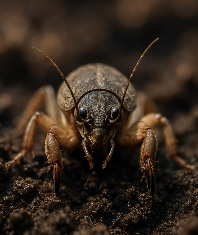 땅속의 두더지, 땅강아지의 모든 것