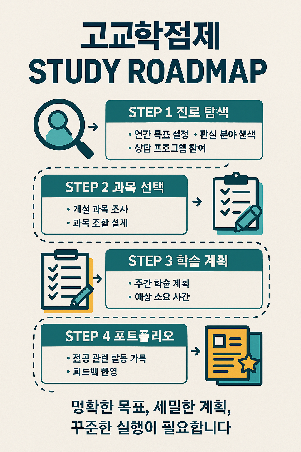 고교학점제 시대의 교실 풍경: 자기주도 학습과 수강신청의 실전 가이드로 미래 교육 준비하기