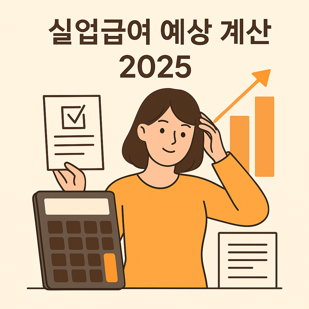 실업급여 예상 계산기 2025