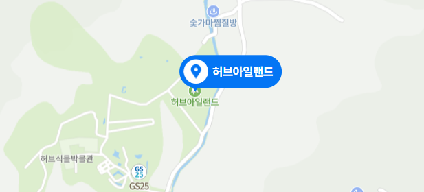 허브 아일랜드-지도-사진