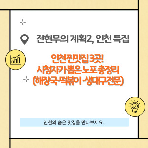 전현무계획2, 인천맛집