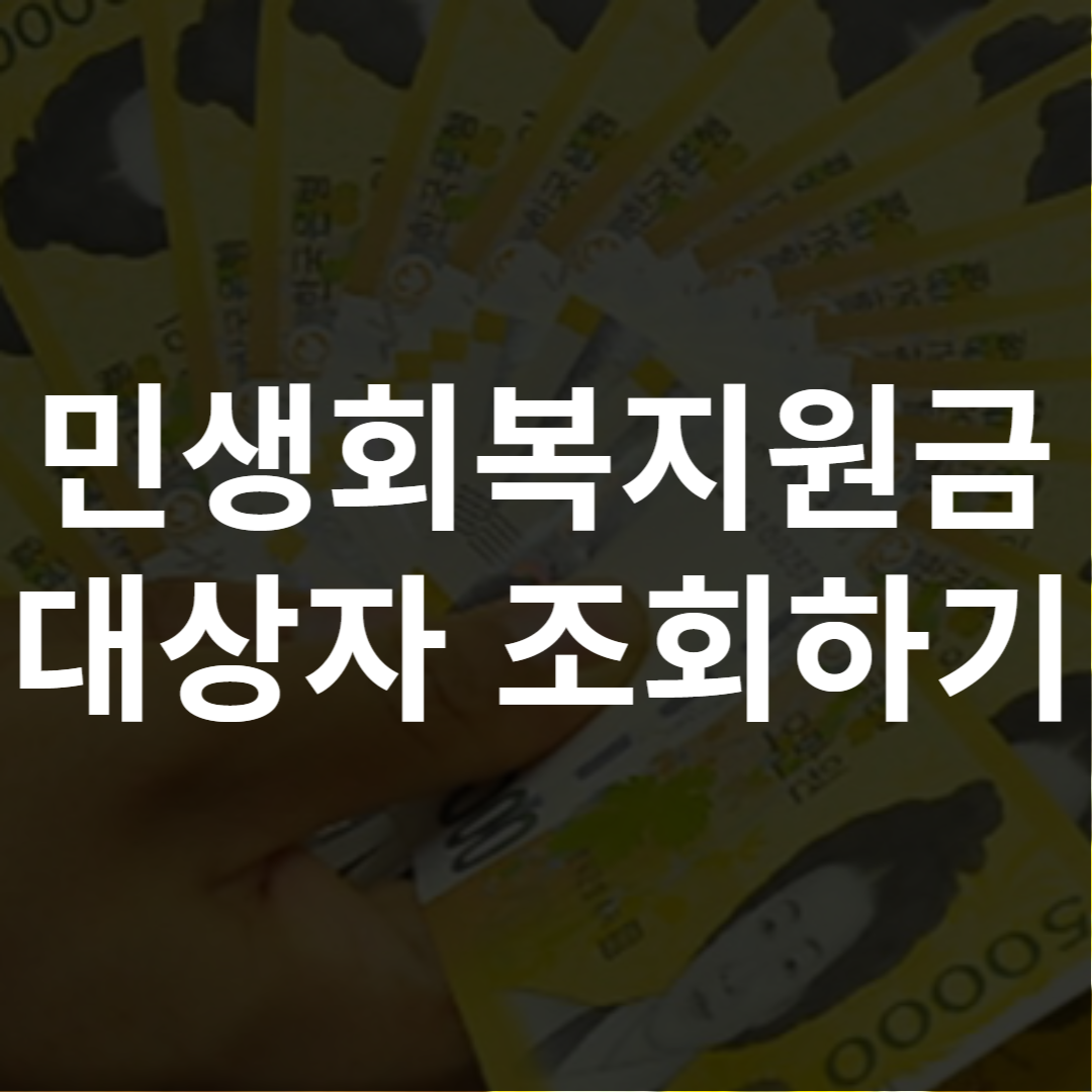민생회복지원금