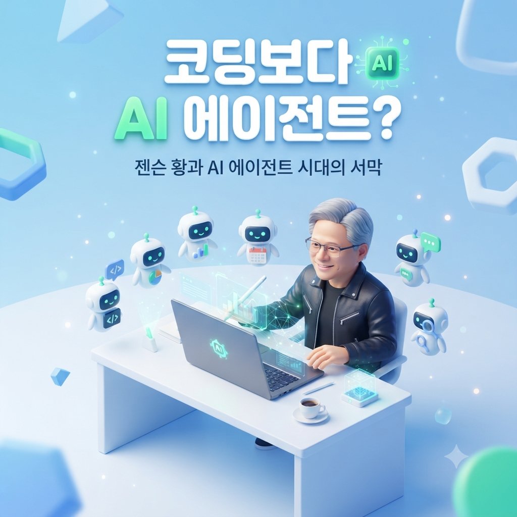 젠슨 황 엔비디아 AI 에이전트 개발자 변화 블로그 썸네일