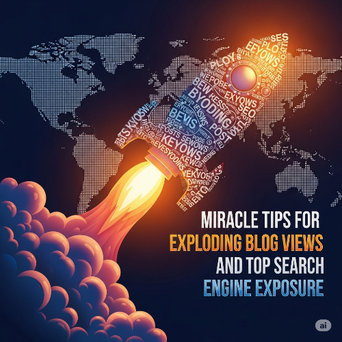 지금 당장 내 블로그 조회수 폭발시키는 기적의 비법! (feat. 상위 노출 필살기 대방출)