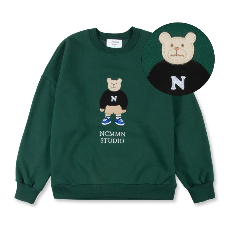 노이커먼 NOY 베어 맨투맨 3컬러