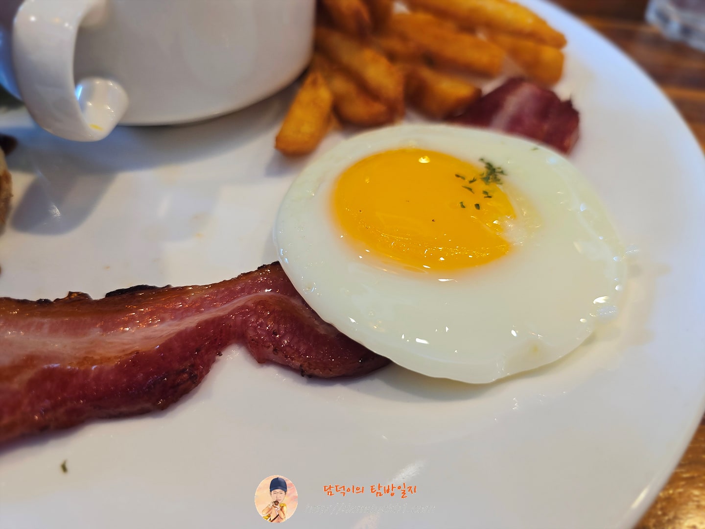 베이컨&amp;#44; 달걀 프라이