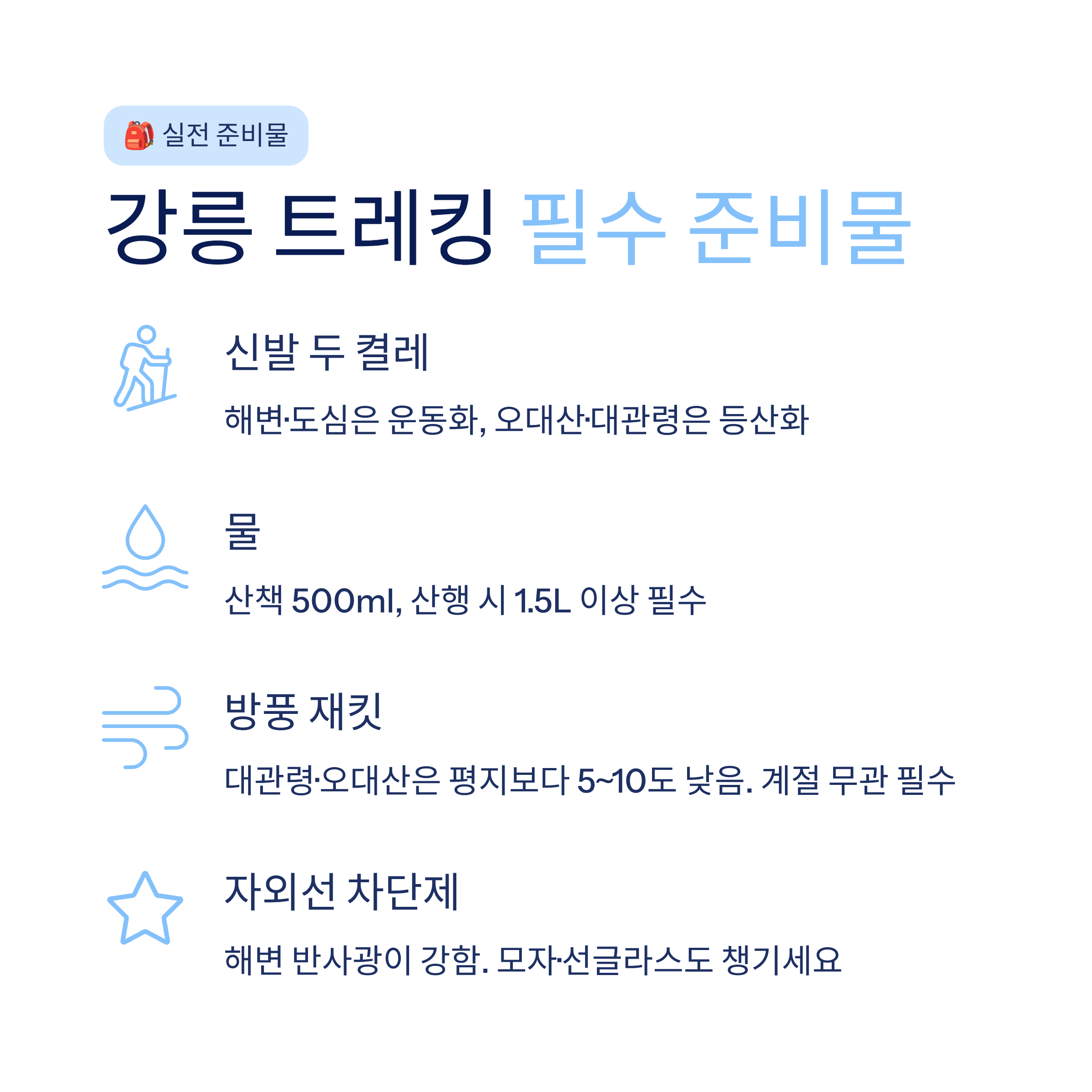 강릉 근교 산책 달리기 트레킹 코스 추천 ❘ 바다와 소나무 숲 사이를 걷는 법