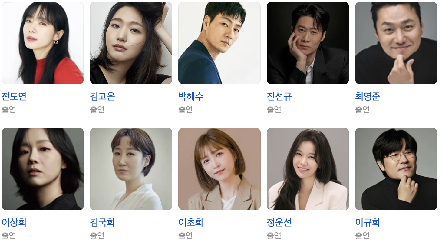 영화 자백의 대가 출연진